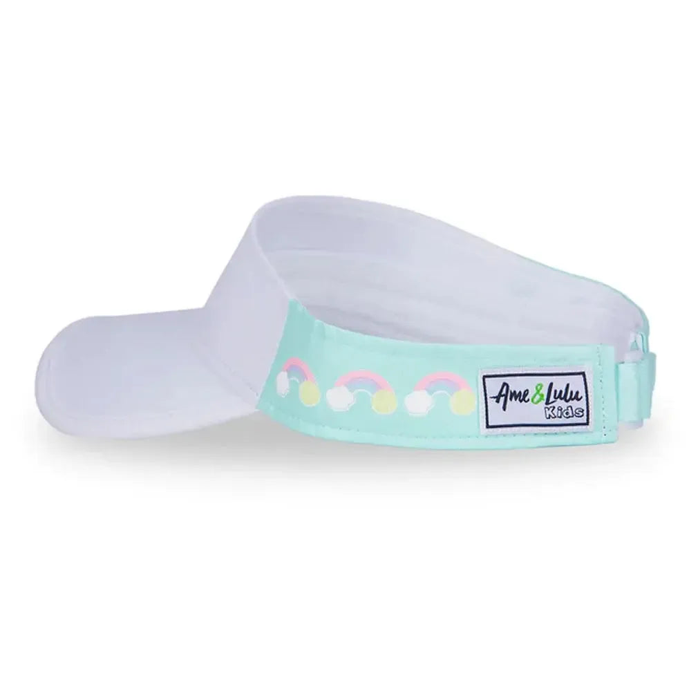 Juniors Little Love Tennis Visor-Apparel-Ame and Lulu-LLV-T-S25-P-R-Tennis Express