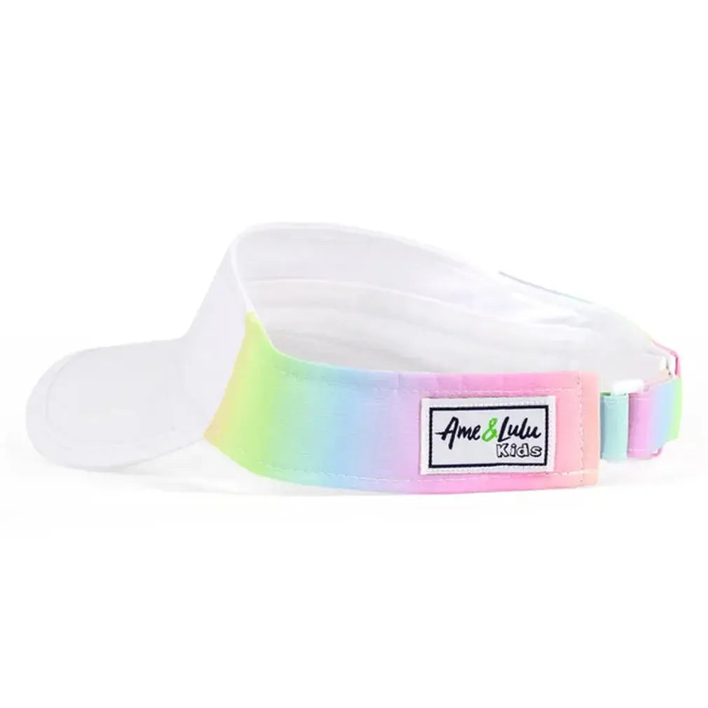Juniors Little Love Tennis Visor-Apparel-Ame and Lulu-LLV-T-S25-R-SH-Tennis Express