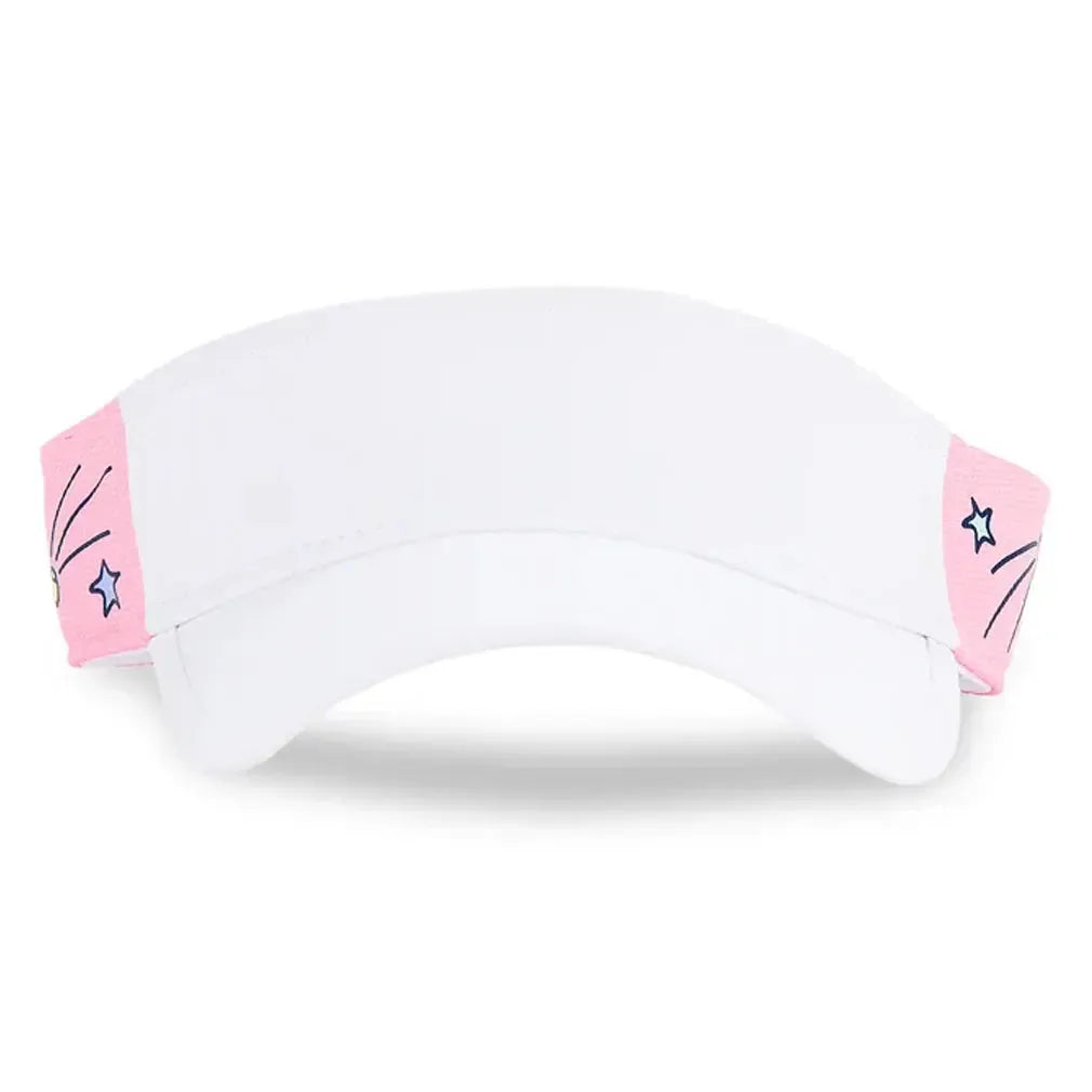 Juniors Little Love Tennis Visor-Apparel-Ame and Lulu-LLV-T-S25-SH-S-1-Tennis Express