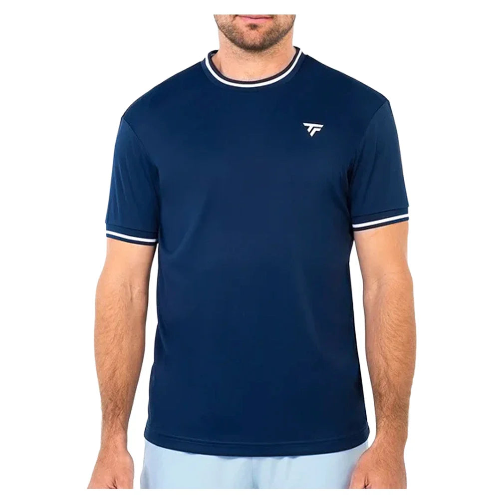 Men's Team Tech Tee,Apparel,Tecnifibre,Marine,S,Tennis Express,M22TECH6-M