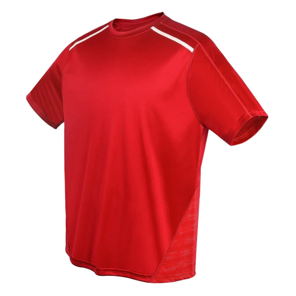 Men's Racer Performance Tennis Crew-Apparel-Duc-M2301-TEAM-Red-610162Tennis Express