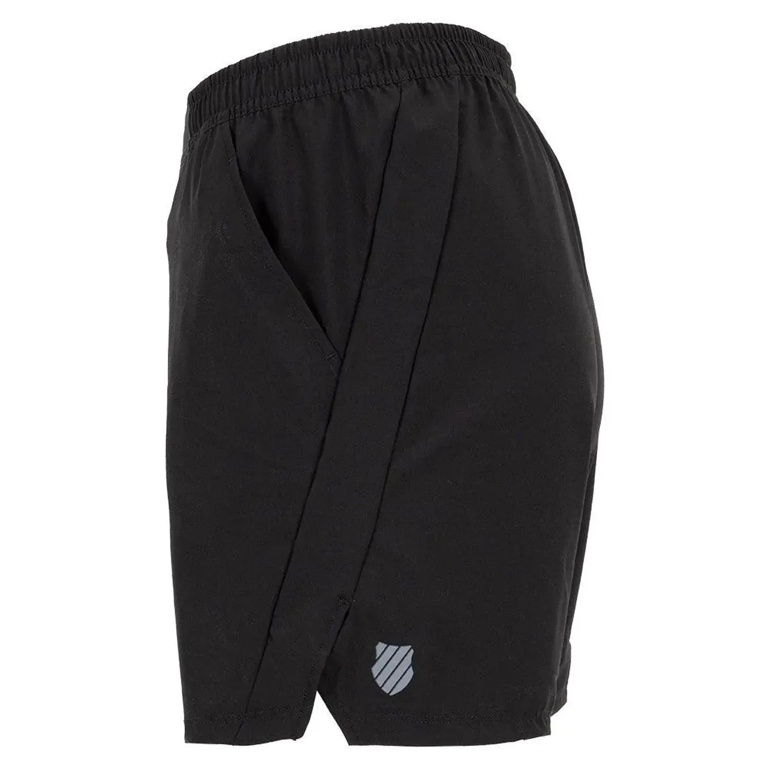 Men's Supercharge 7 Inch Tennis Short Black-Apparel-K-Swiss-MS02-001S22-3-Tennis Express