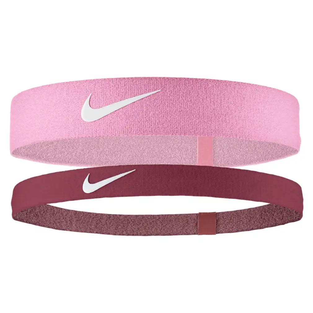Unisex Flex Headband 2 Pack Pink Rise and Smoke,Accessories,Nike,Pink Rise/Smoke,One Size,Tennis Express,N1009191-664F26-1