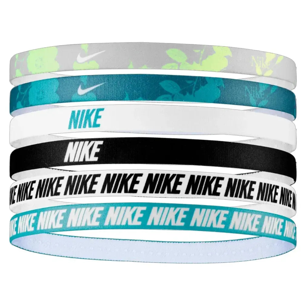 Unisex Flex Classic Printed Headbands 6 Pack Barely Volt and Dusty Cactus-Accessories-Nike-N1011930-718F25-1-Tennis Express