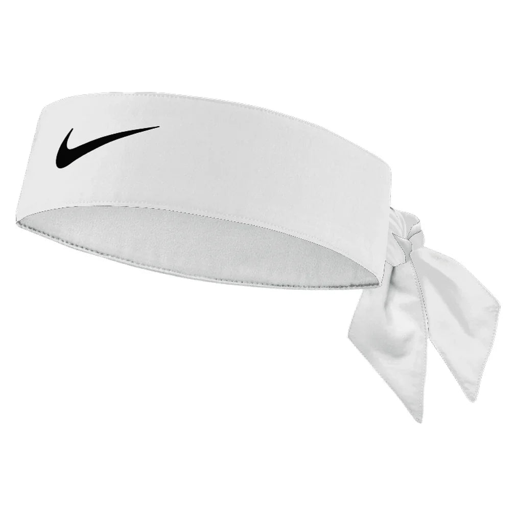 Unisex Premier Tennis Head Tie 2.0, Nike, 101 White/Black, Tennis Express, N1016342-H26-101-WHITE-BLACK-1