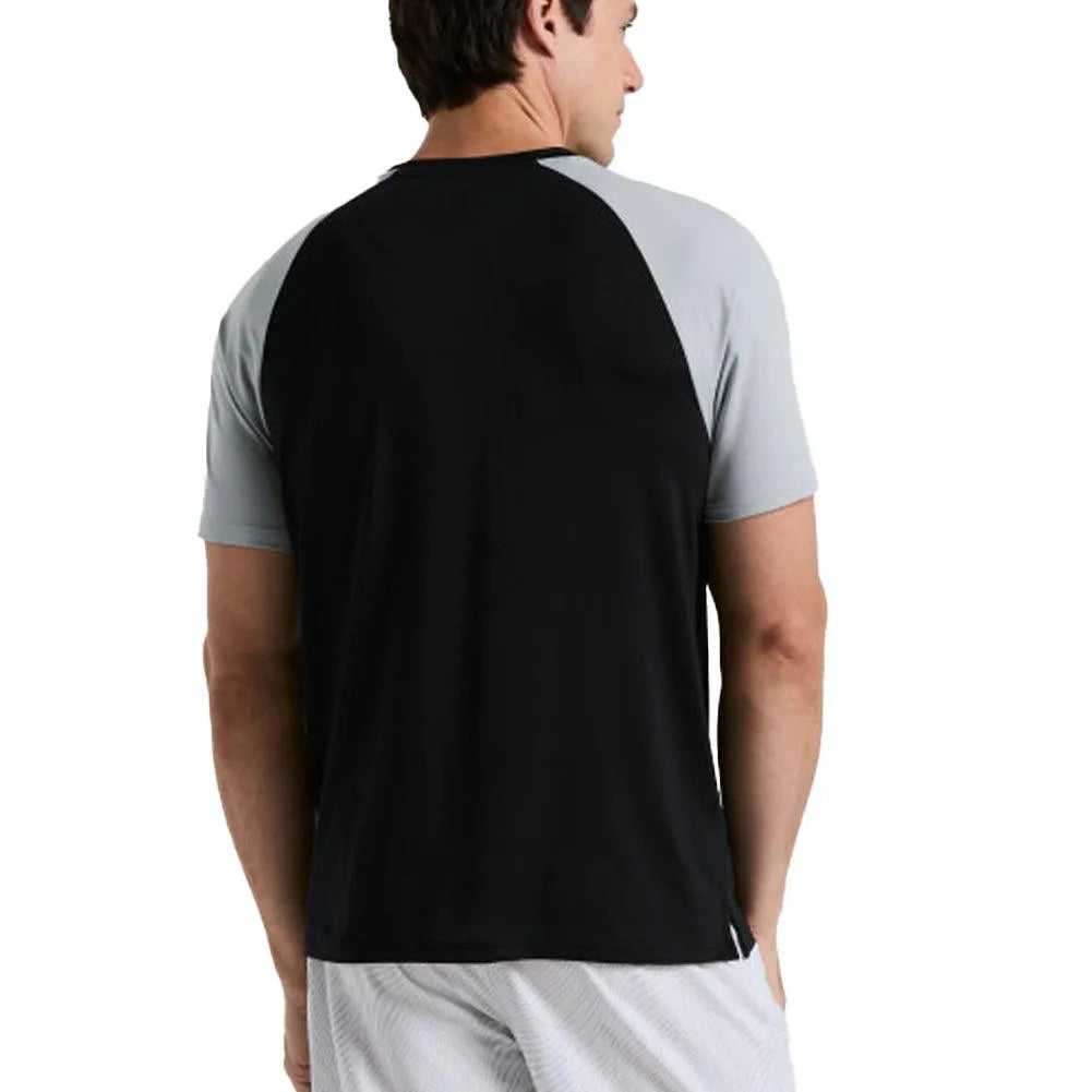 Men's Blocked Performance Tennis Tee-Apparel-Penguin-O1KSF015-001-1-Tennis Express