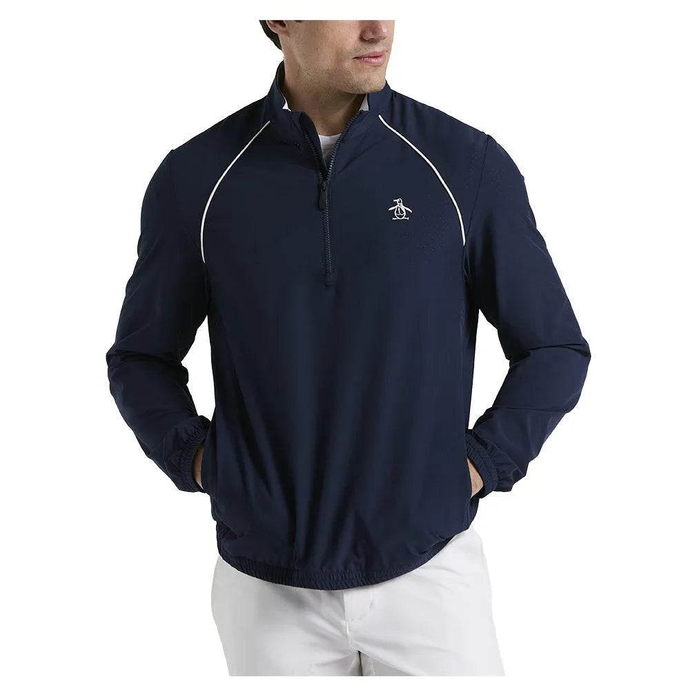 Men's Tournament 1/4 Zip Tennis Top-Apparel-Penguin-O1WSF002-B-417-3-Tennis Express
