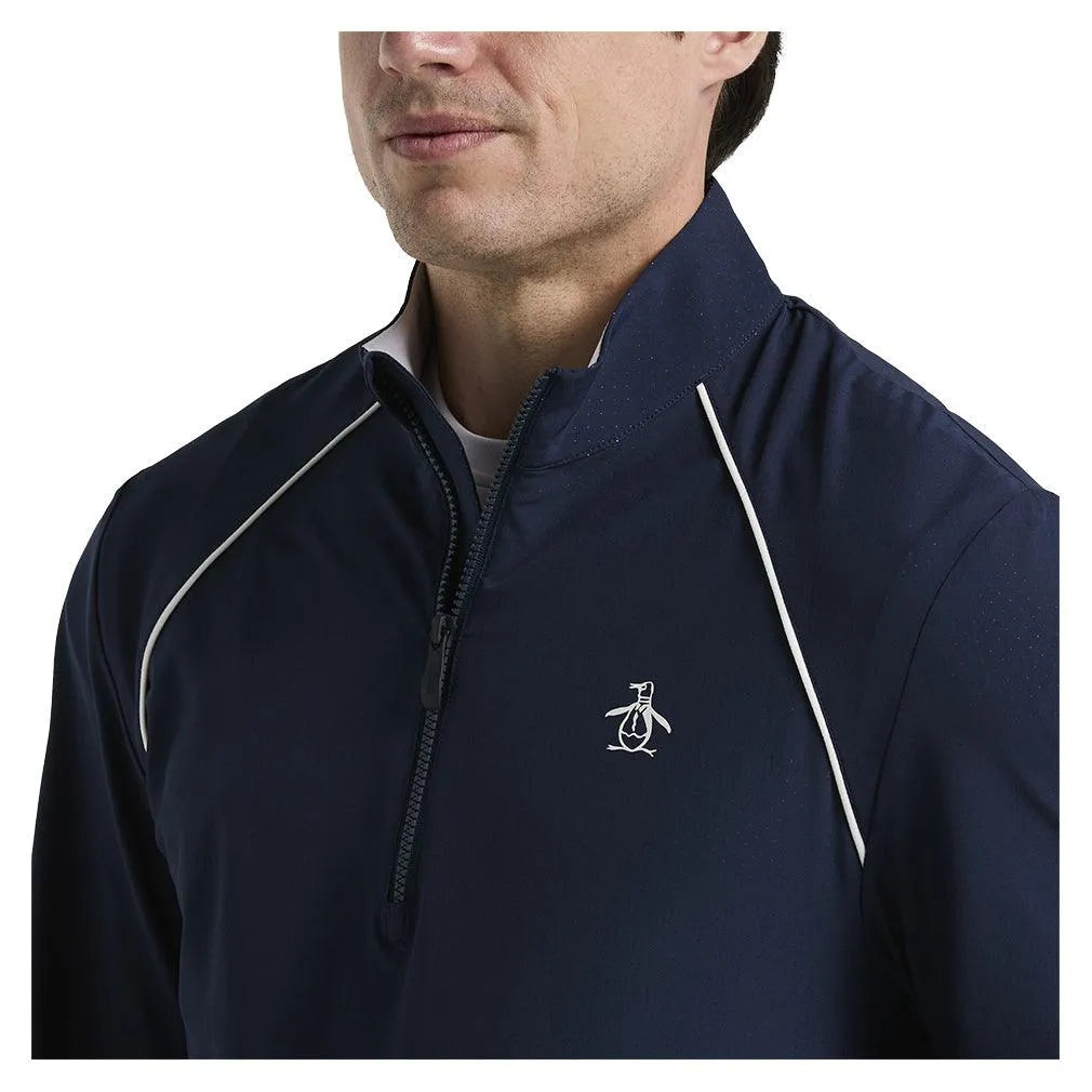 Men's Tournament 1/4 Zip Tennis Top-Apparel-Penguin-O1WSF002-B-417-6-Tennis Express