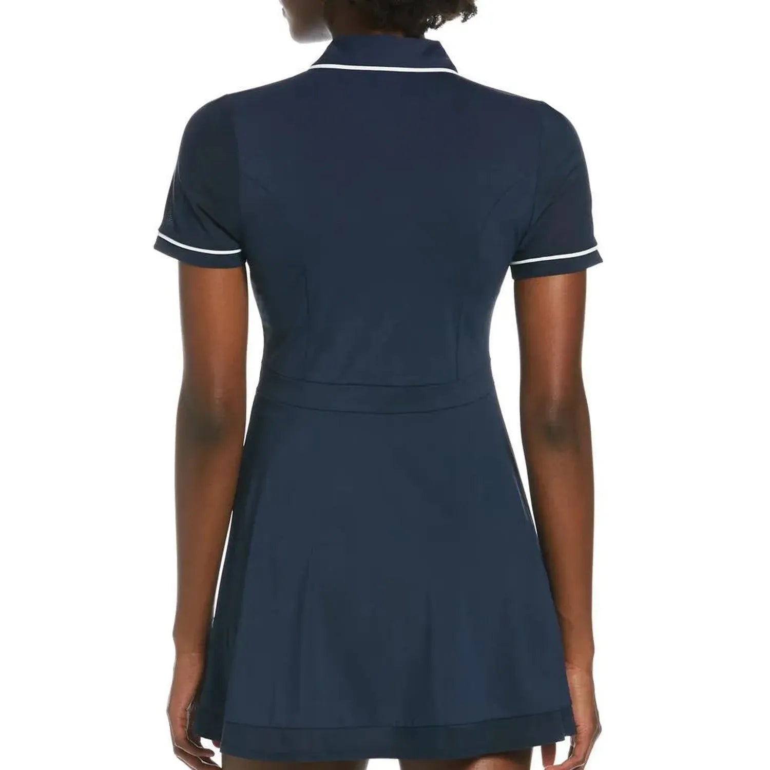 Women's Short Sleeve Veronica Tennis Dress-Apparel-Penguin-OGDSC007-B-417-1-Tennis Express