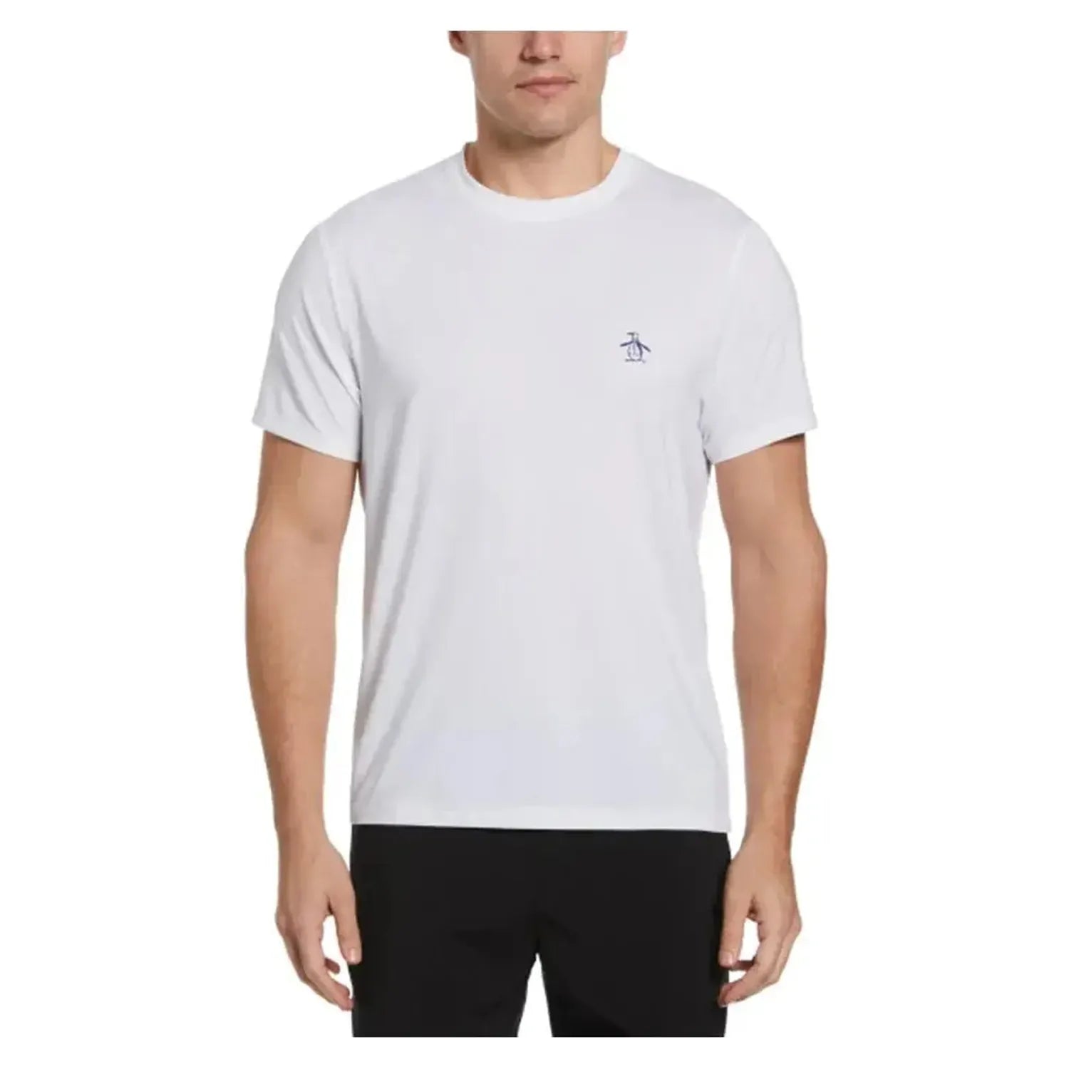 Men's Short Sleeve Tennis Tennis Crew-Apparel-Penguin-OGKSB0N5-B-Tennis Express