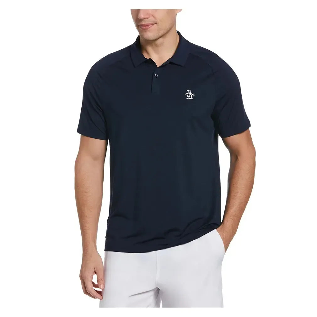 Men's Legacy Performance Tennis Polo with Gusset-Apparel-Penguin-OGKSC0G4-B-417-3-Tennis Express