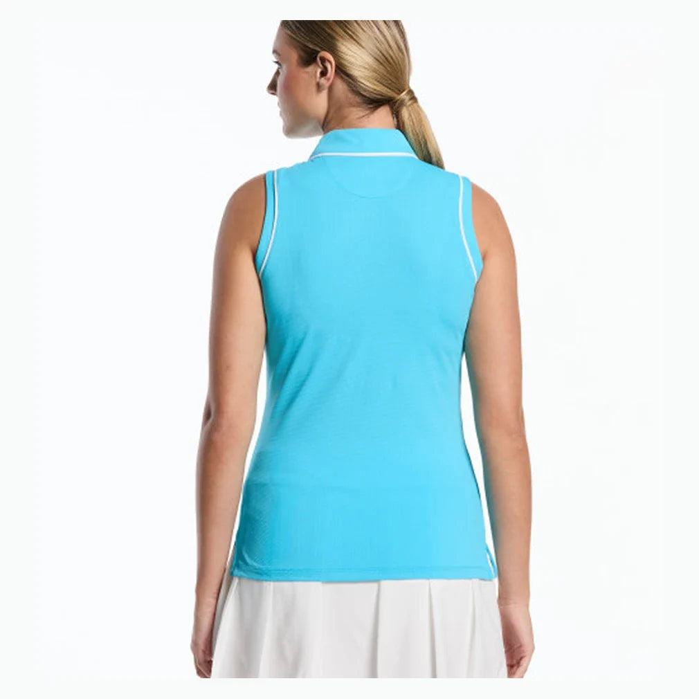 Women's Sleeveless Veronica Tennis Polo Aquarius-Apparel-Penguin-, [current_file_name-Tennis Express
