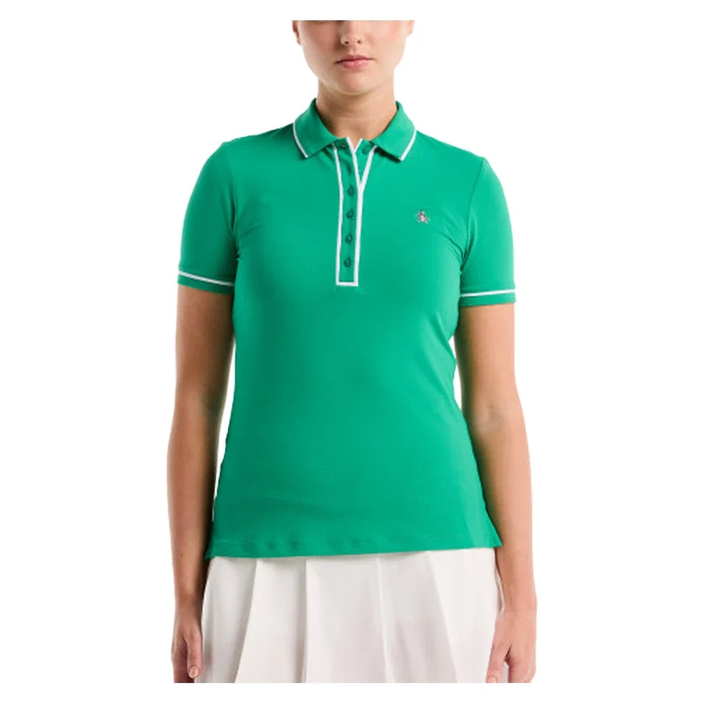 Women's Performance Veronica Tennis Polo Aquarius-Apparel-Penguin-OGKSE048-312-Tennis Express