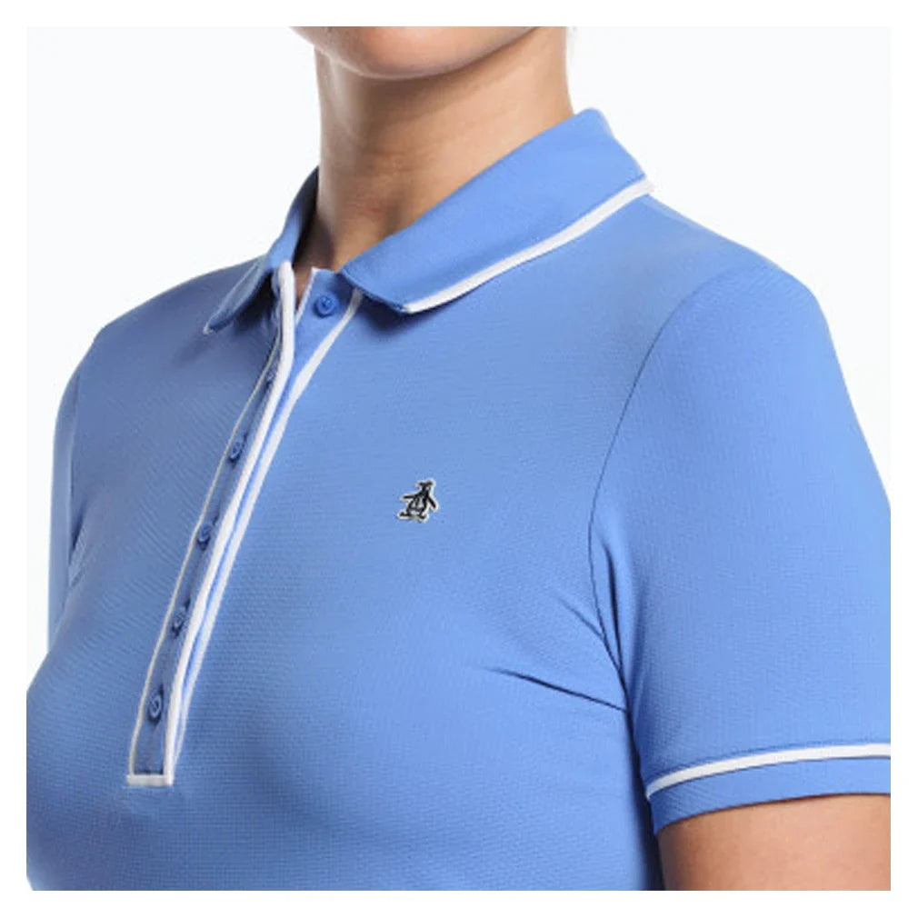 Women's Performance Veronica Polo Ultramarine,Apparel,Penguin,,,Tennis Express,OGKSE048-U-2