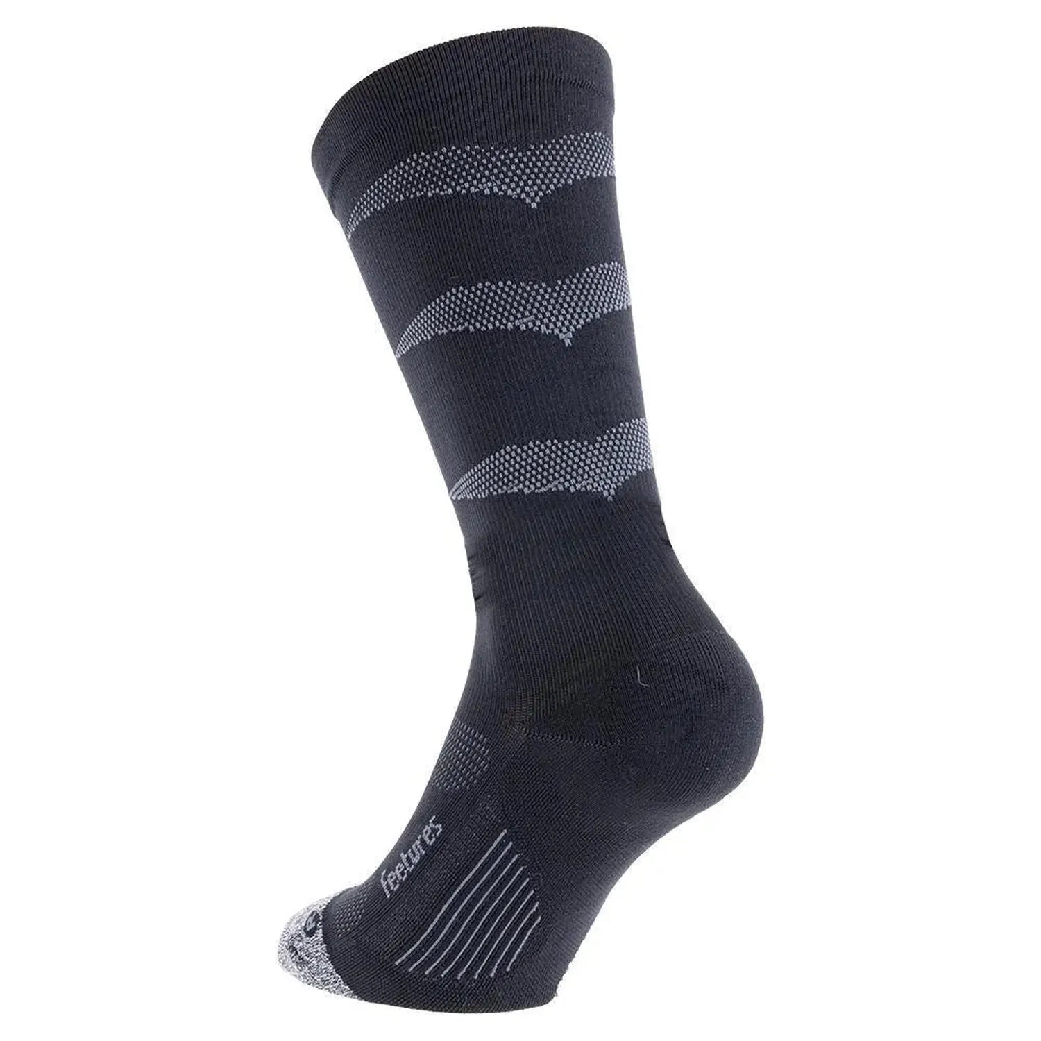 Graduated Compression Light Cushion Knee High Socks-Socks-Feetures-PC60-BS22-250-2-Tennis Express