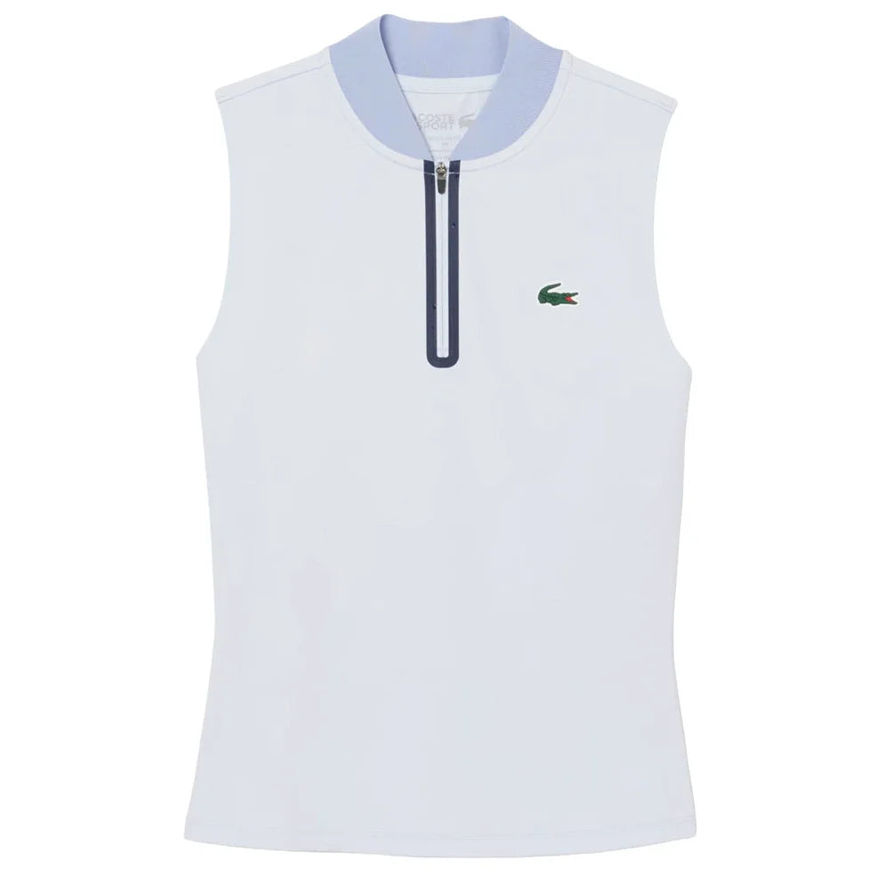 Women's Players Tennis Tank Top Phoenix Blue-Apparel-Lacoste-PF0202_J2G-Tennis Express