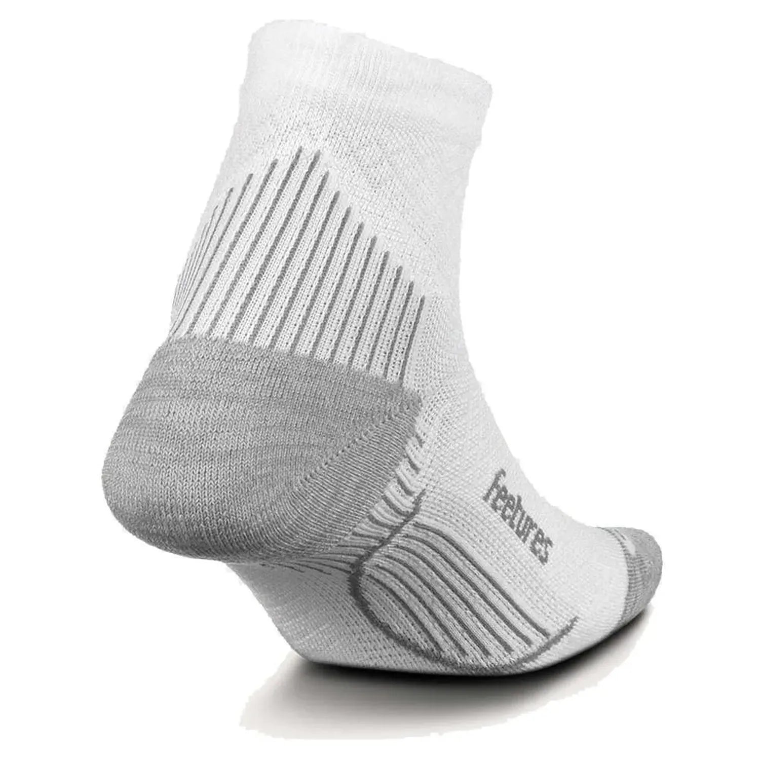 Plantar Fasciitis Relief Light Cushion Quarter Socks-Socks-Feetures-PF20-F21-158-2-Tennis Express
