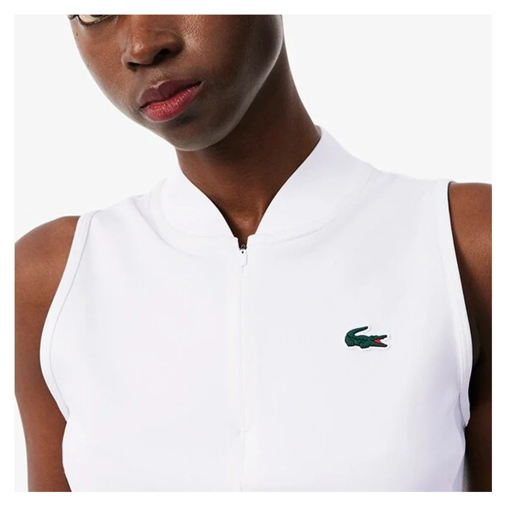 Women's Players Tennis Polo White,Apparel,Lacoste,,,Tennis Express,PF6873-001F26-1