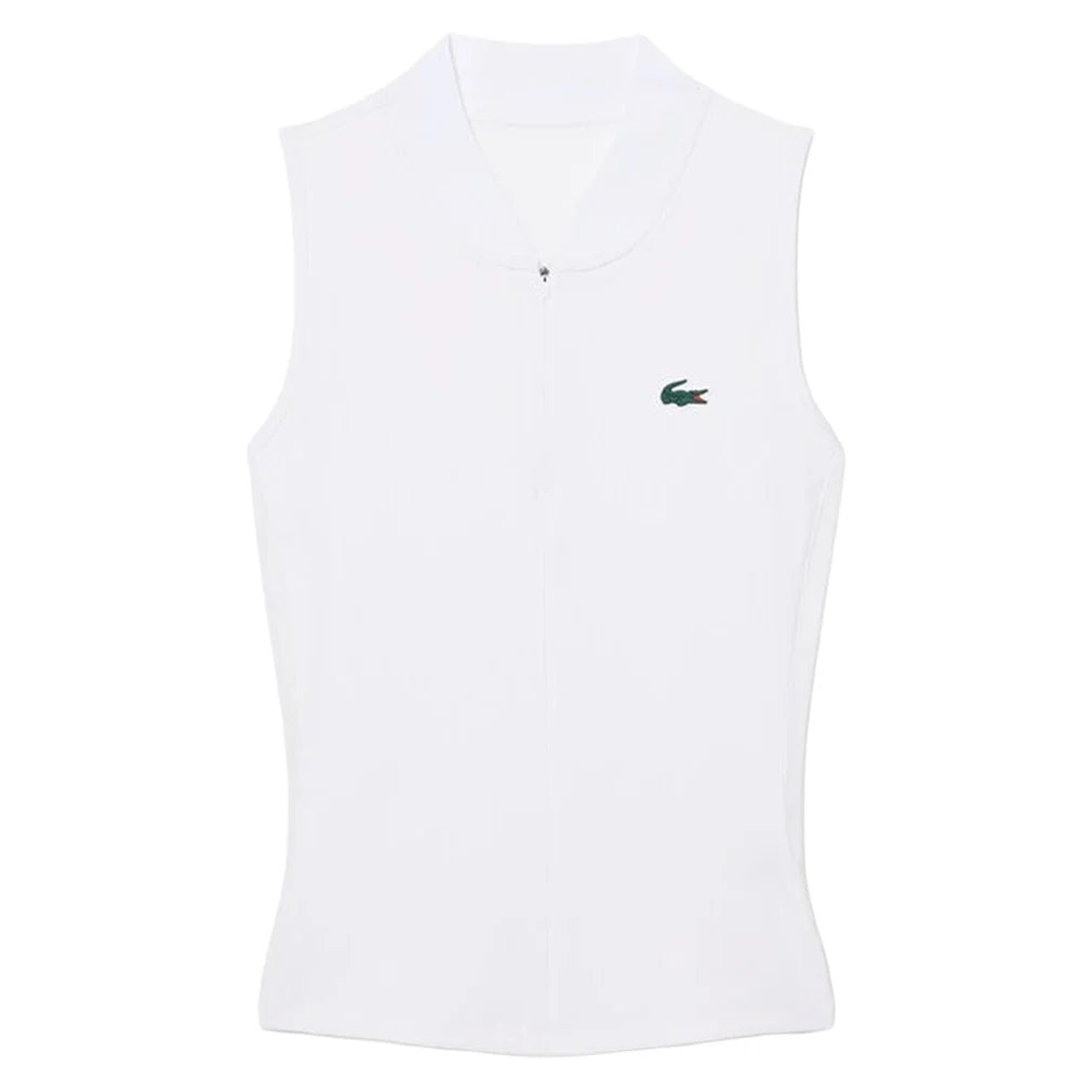 Women's Players Tennis Polo White,Apparel,Lacoste,,,Tennis Express,PF6873-001F26-3