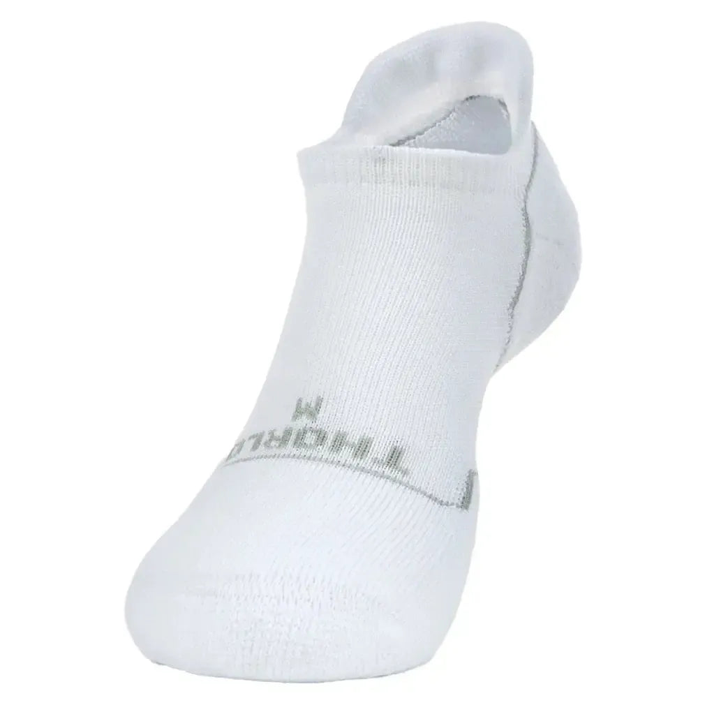 Light Cushion No Show Tab Pickleball Socks White-Socks-Thorlo-PNS000-110-Tennis Express