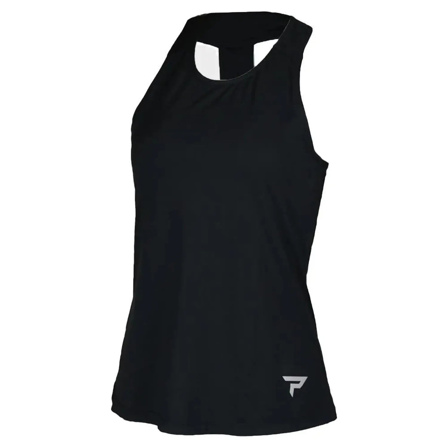 Womens Performance Tennis Tank Black-Apparel-Paddletek-PTW07-BLKU24-Tennis Express