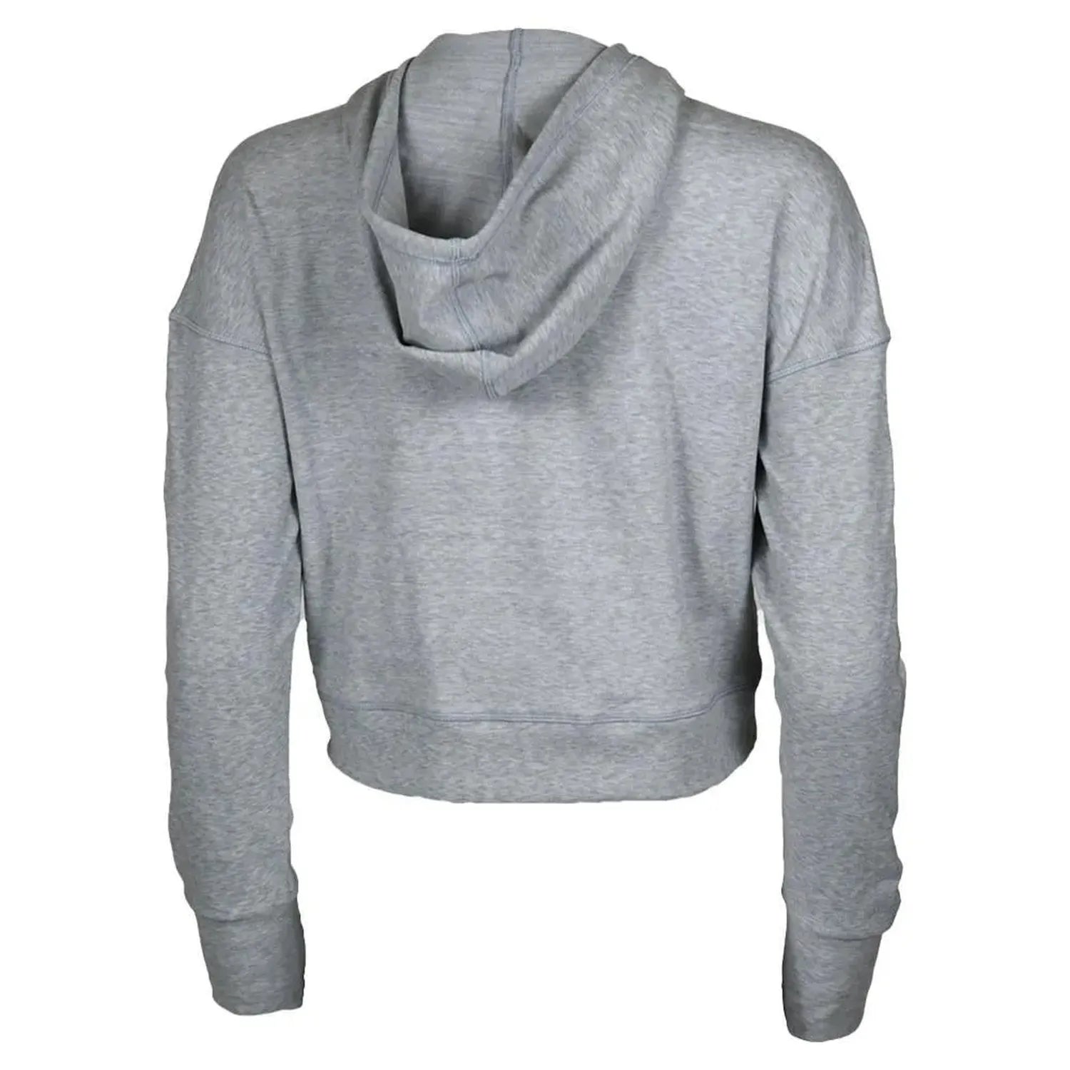 Womens Cropped Fleece Tennis Hoodie Glacier Gray-Apparel-Paddletek-PTW09-GU24-2-Tennis Express
