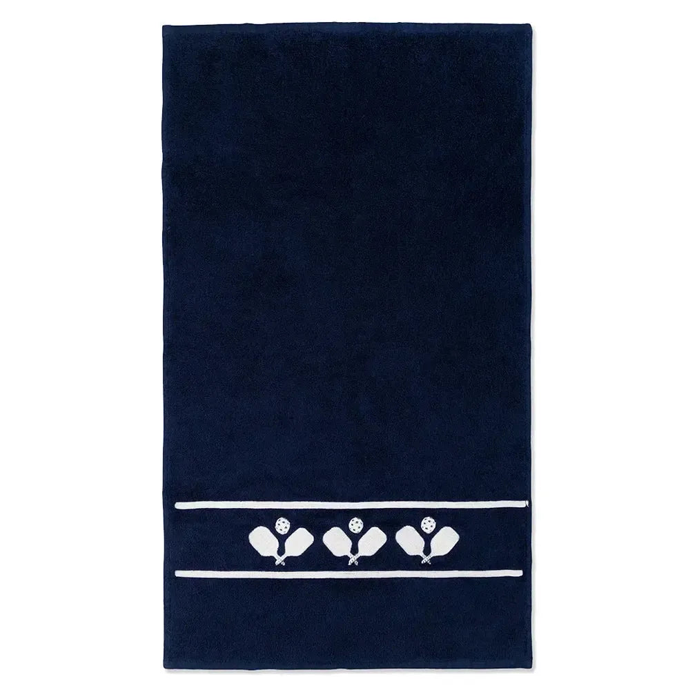 Swift Terry Pickleball Towel-Accessories-Ame and Lulu-PTWL-B-crs-1-Tennis Express