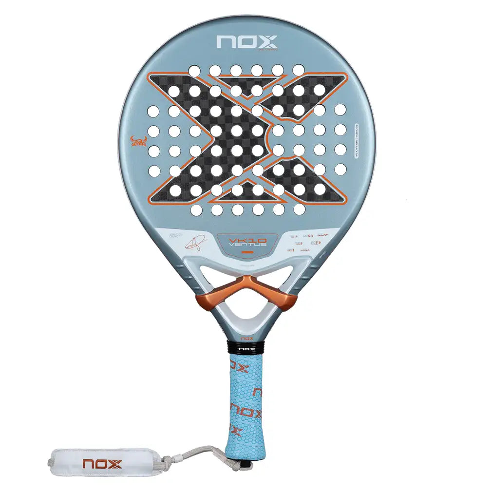 VK10 Ventus Control 12K Padel Racquet by Aranzazu Osoro,Padel Racquets,Nox,Blue,One Size,Tennis Express,PVK10VENTUS1226-1
