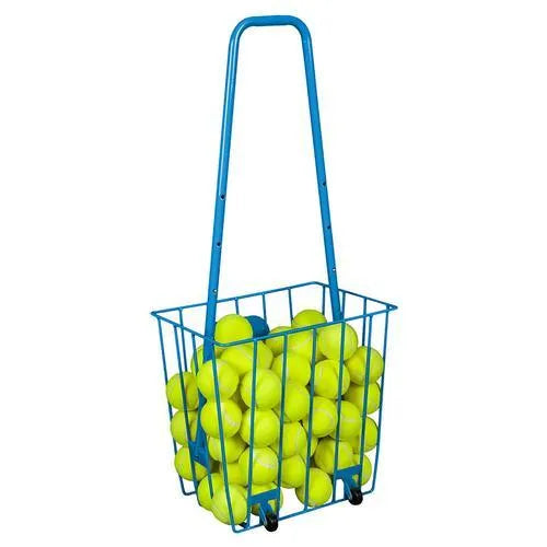 Alpha 90 Tennis Ball Hopper-Court Equipment-Hop-a-razzi-RAZZI-90clearblue-1-Tennis Express