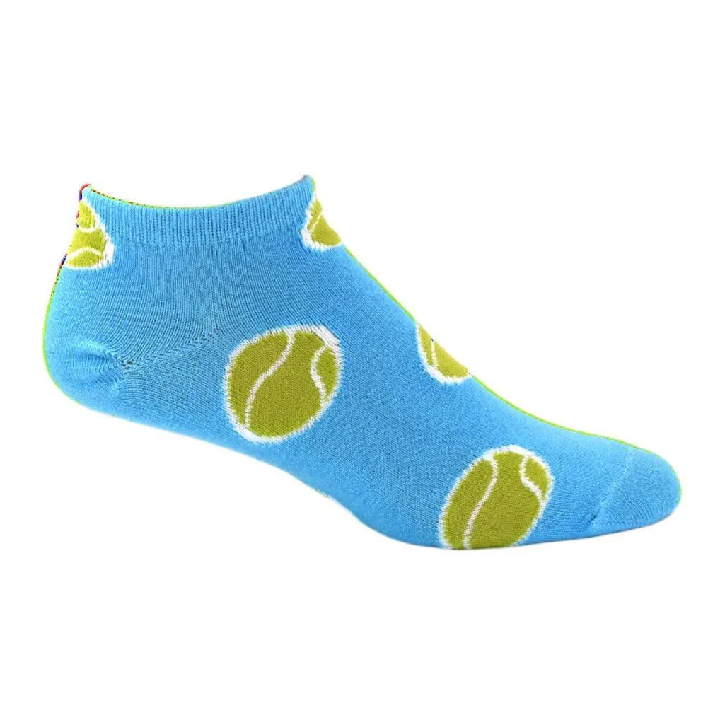 Women's Pickleball Socks-Socks-Racquet Inc-RITG20-P-Blue-Tennis Express