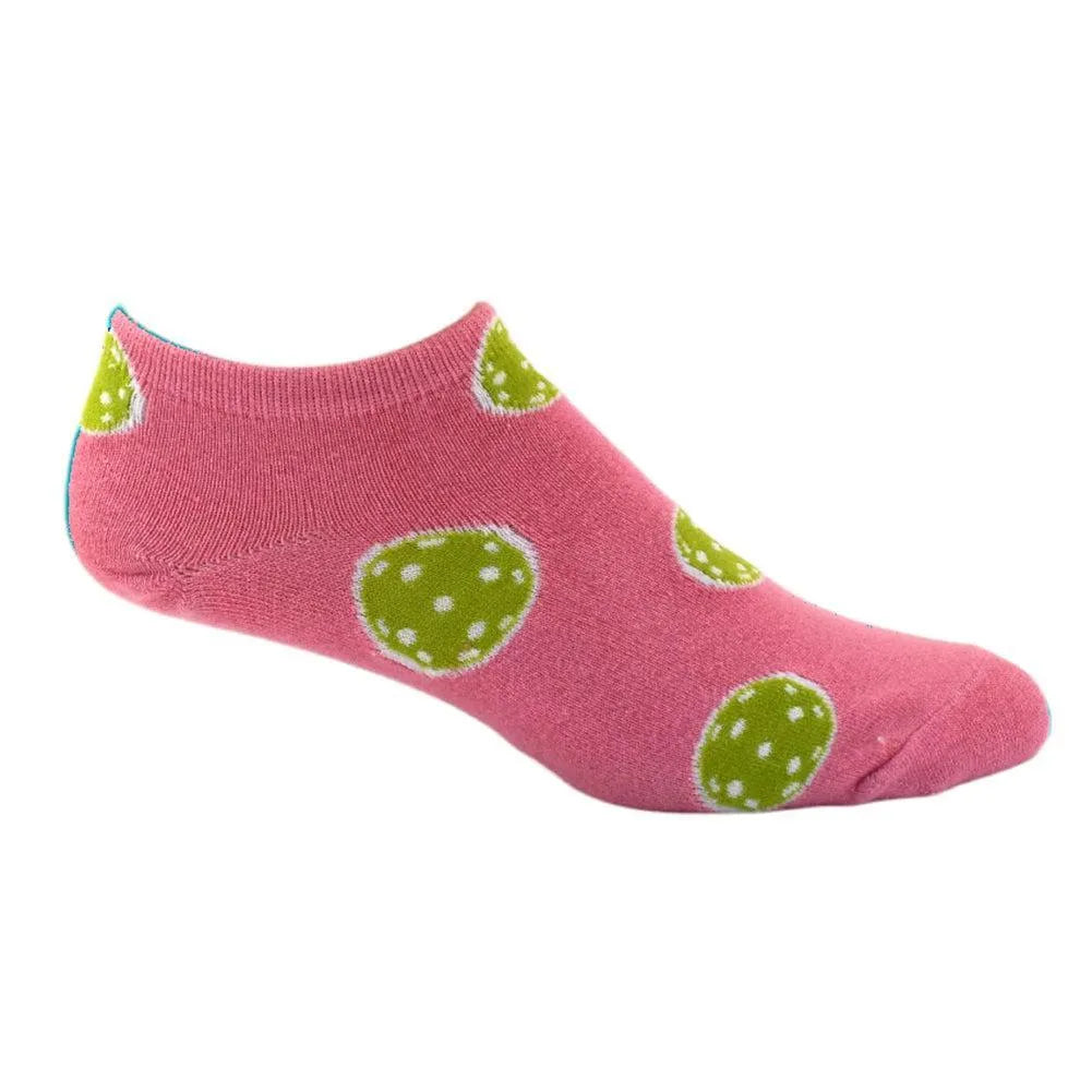 Women's Pickleball Socks-Socks-Racquet Inc-RITG20-P-Pink-Tennis Express
