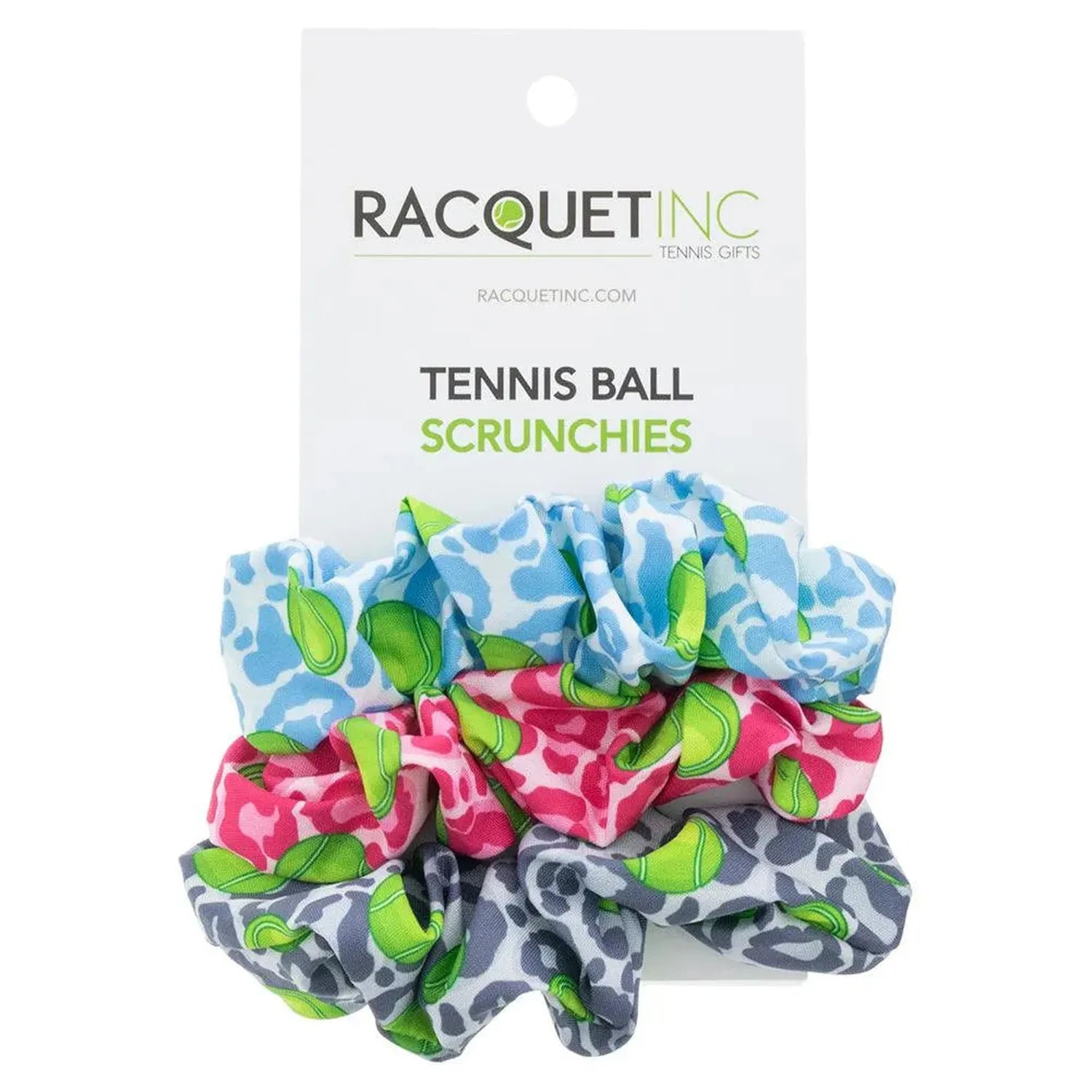 Tennis Ball Scrunchies Cheetah-Accessories-Racquet Inc-RITG62-1-Tennis Express