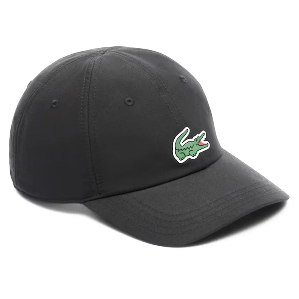 Men's Novak Djokovic Tennis Cap Black,Apparel,Lacoste,Black,One Size,Tennis Express,RK2450-031BF26