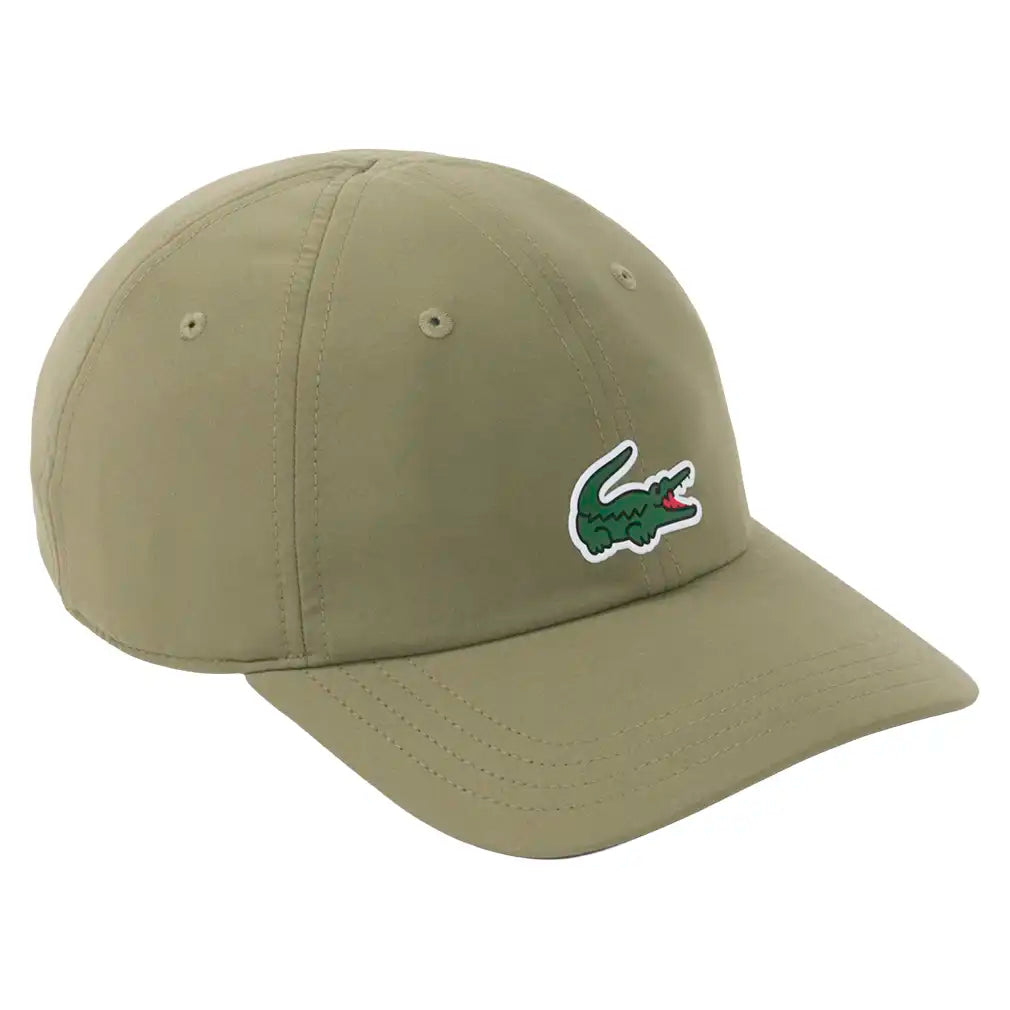 Men's Novak Djokovic Tennis Cap,Apparel,Lacoste,BMY Khaki,One Size,Tennis Express,RK2450-F26-BMY-1
