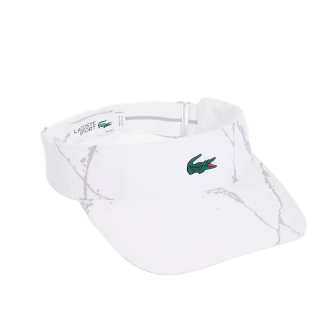 Women's Players Tennis Visor White,Apparel,Lacoste,White,One Size,Tennis Express,RK6762-001F26