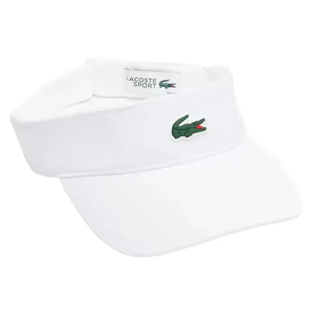 Unisex Classic Tennis Visor-Apparel-Lacoste-RK8727-F25-001_063ae1a7-64c5-40bf-9e4f-6bd421e77063-Tennis Express
