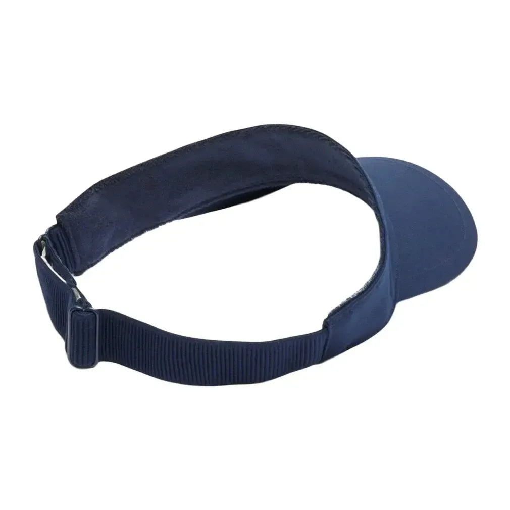 Unisex Classic Tennis Visor-Apparel-Lacoste-RK8727-F25-Navy1_f1396e71-5973-43cb-aed5-c8090f91a220-Tennis Express