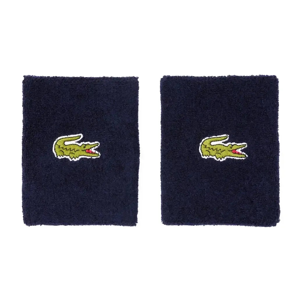 SPORT Stretch Cotton Jersey Wristband-Accessories-Lacoste-RL9272-B-Navy-1-[Sku]-Tennis Express