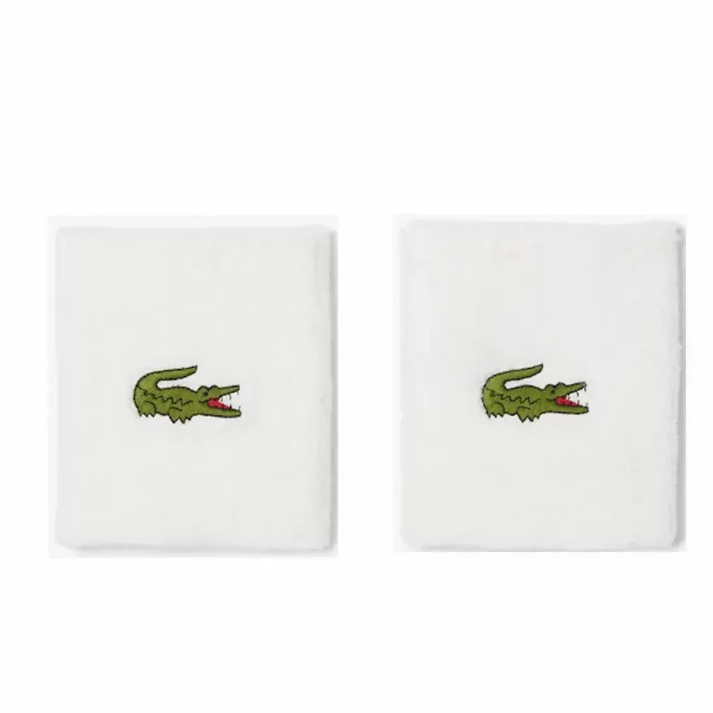 SPORT Stretch Cotton Jersey Wristband-Accessories-Lacoste-RL9272-B-White-2-[Sku]-Tennis Express