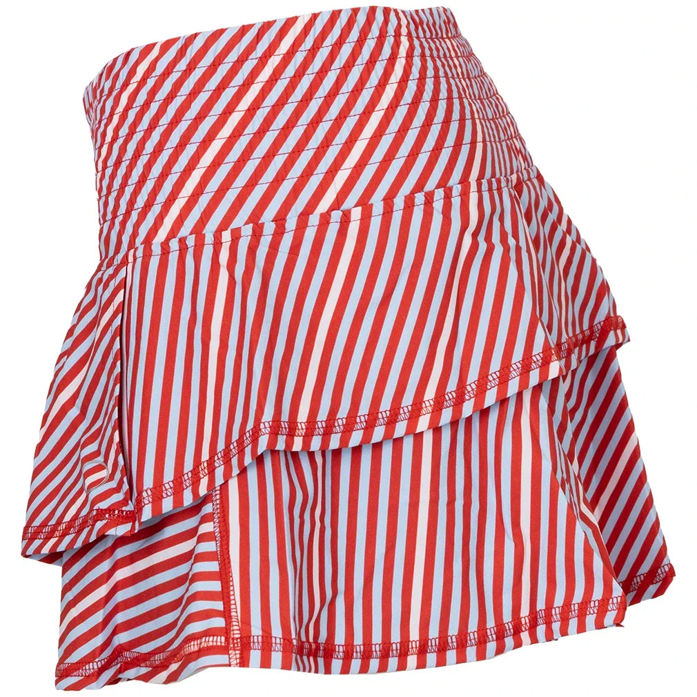Women's Ruffle Skort Stripes,Apparel,Bubble,,,Tennis Express,RUFP-S-1