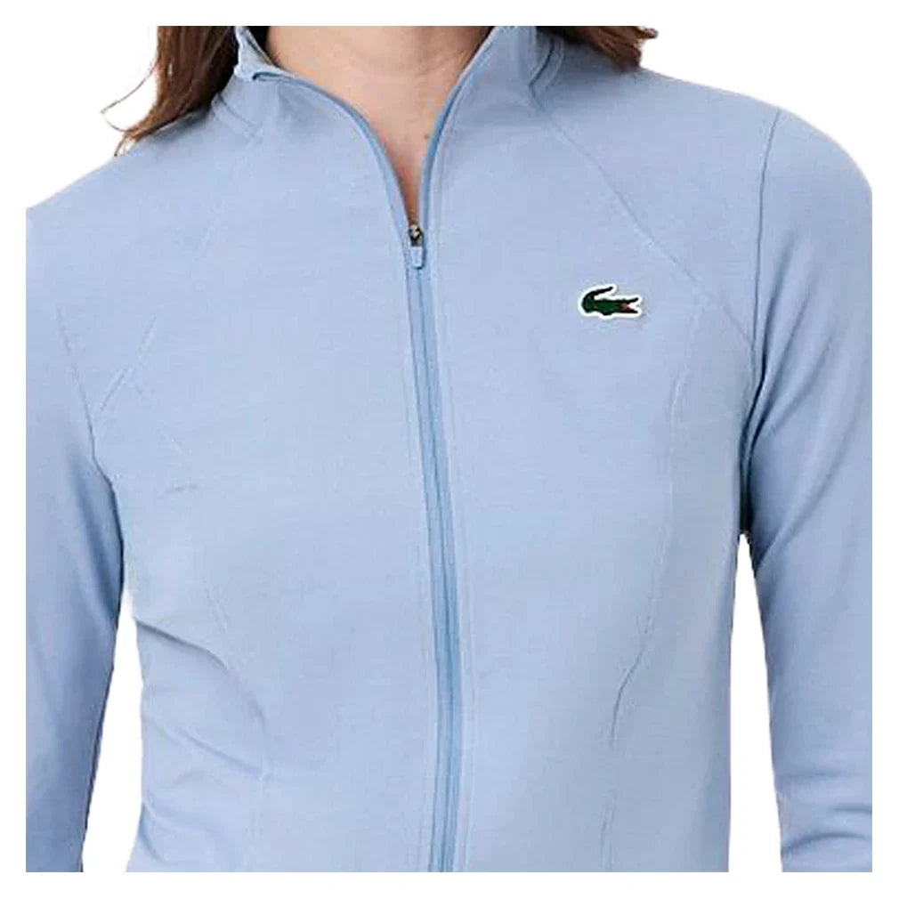 Women's Essentials Tennis Demi-Zip Top Aphylla-Apparel-Lacoste-SF0145-AEY-1-Tennis Express