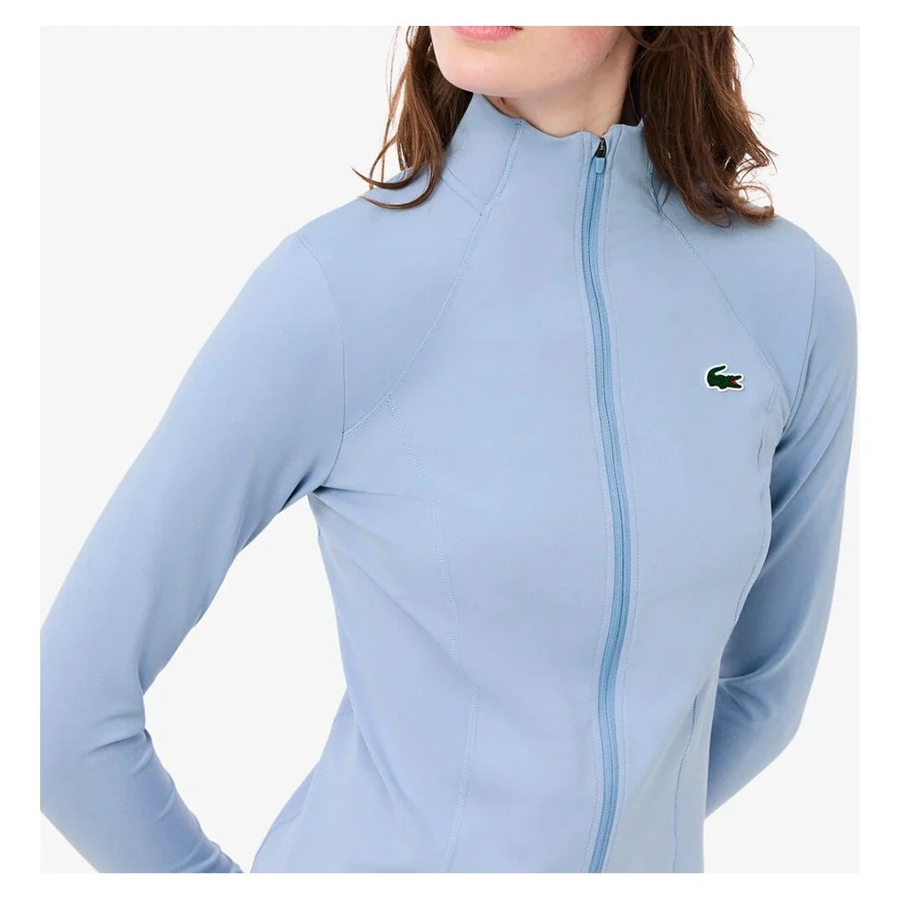 Women's Essentials Tennis Demi-Zip Top Aphylla-Apparel-Lacoste-SF0145-AEY-2-Tennis Express