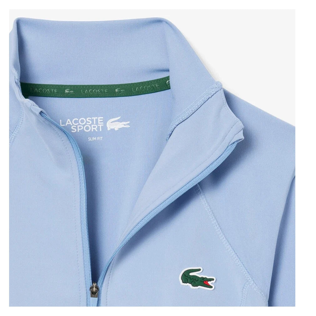 Women's Essentials Tennis Demi-Zip Top Aphylla-Apparel-Lacoste-SF0145-AEY-4-Tennis Express
