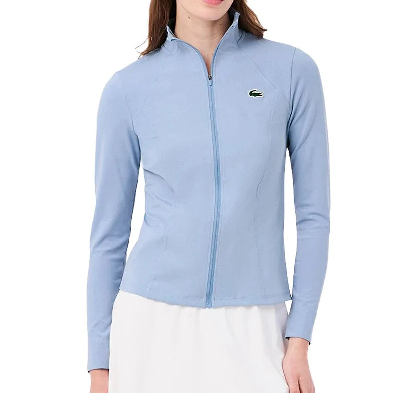 Women's Essentials Tennis Demi-Zip Top Aphylla-Apparel-Lacoste-SF0145-AEY-Tennis Express