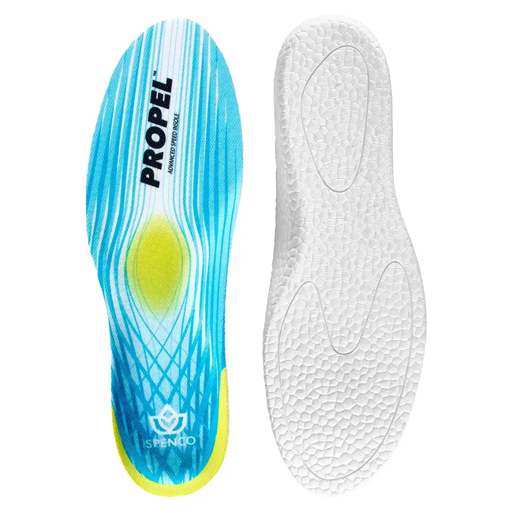 Propel Performance Insoles Women's 13-14.5/Men's 12-13.5,Sports Medicine,Spenco Medical,Blue,One Size,Tennis Express,SP31-10899-1