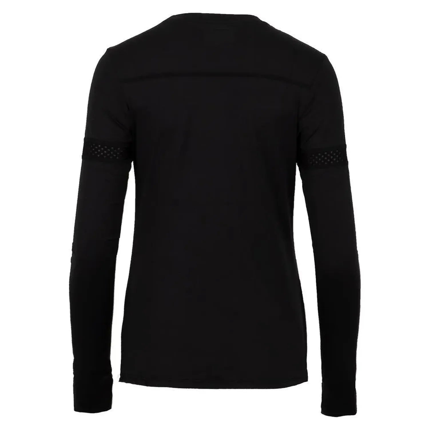Women's Pacer Long Sleeve Tennis Top-Apparel-Lija-SS-1587BWBF20-1_BLK-Tennis Express