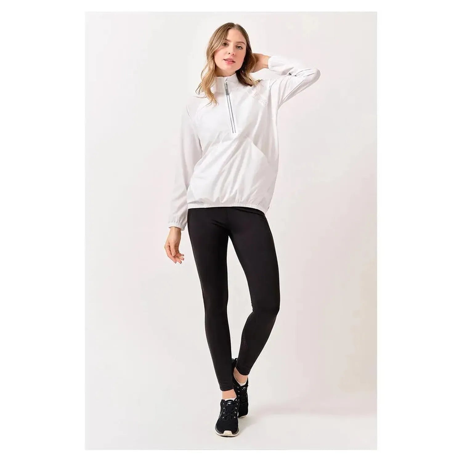 Women's Nevo Etoile Tennis Jacket-Apparel-Lija-SS-6505BWS23-wt-5-Tennis Express