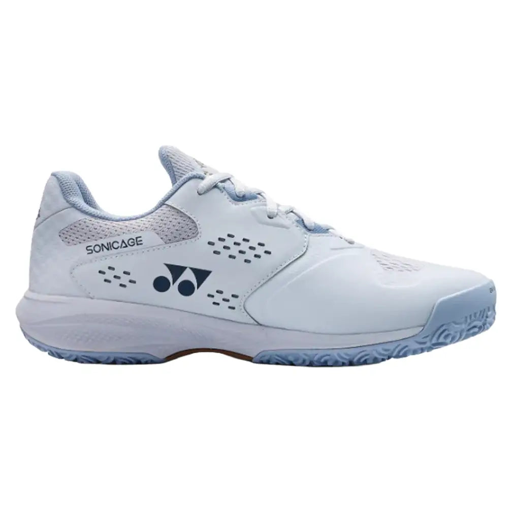 Men's CLAY Court Power Cushion SONICAGE Tennis Shoes Pale Blue,Footwear,Yonex,,,Tennis Express,STSCMCPLB-2