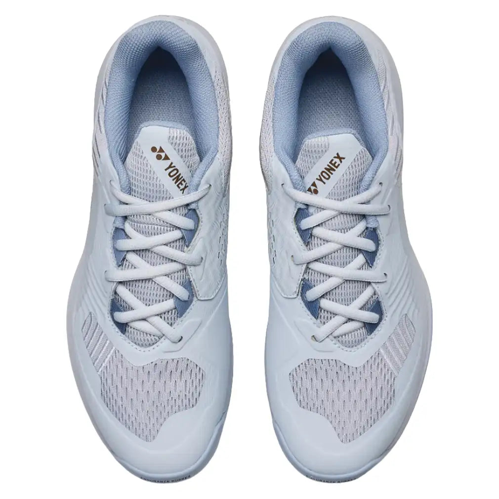 Men's CLAY Court Power Cushion SONICAGE Tennis Shoes Pale Blue,Footwear,Yonex,,,Tennis Express,STSCMCPLB-3