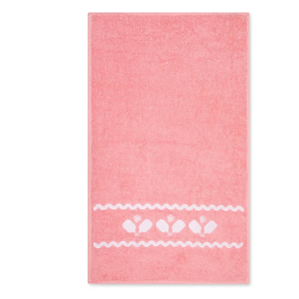 Swift Terry Towel Light Pink Scalloped Paddles-Accessories-Ame and Lulu-STT-SP-X-Tennis Express